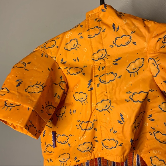 puppy dog raincoat size L🐾 the dodo - reversible, breathable & SO cute ☔️🐶 NWT - Picture 8 of 16
